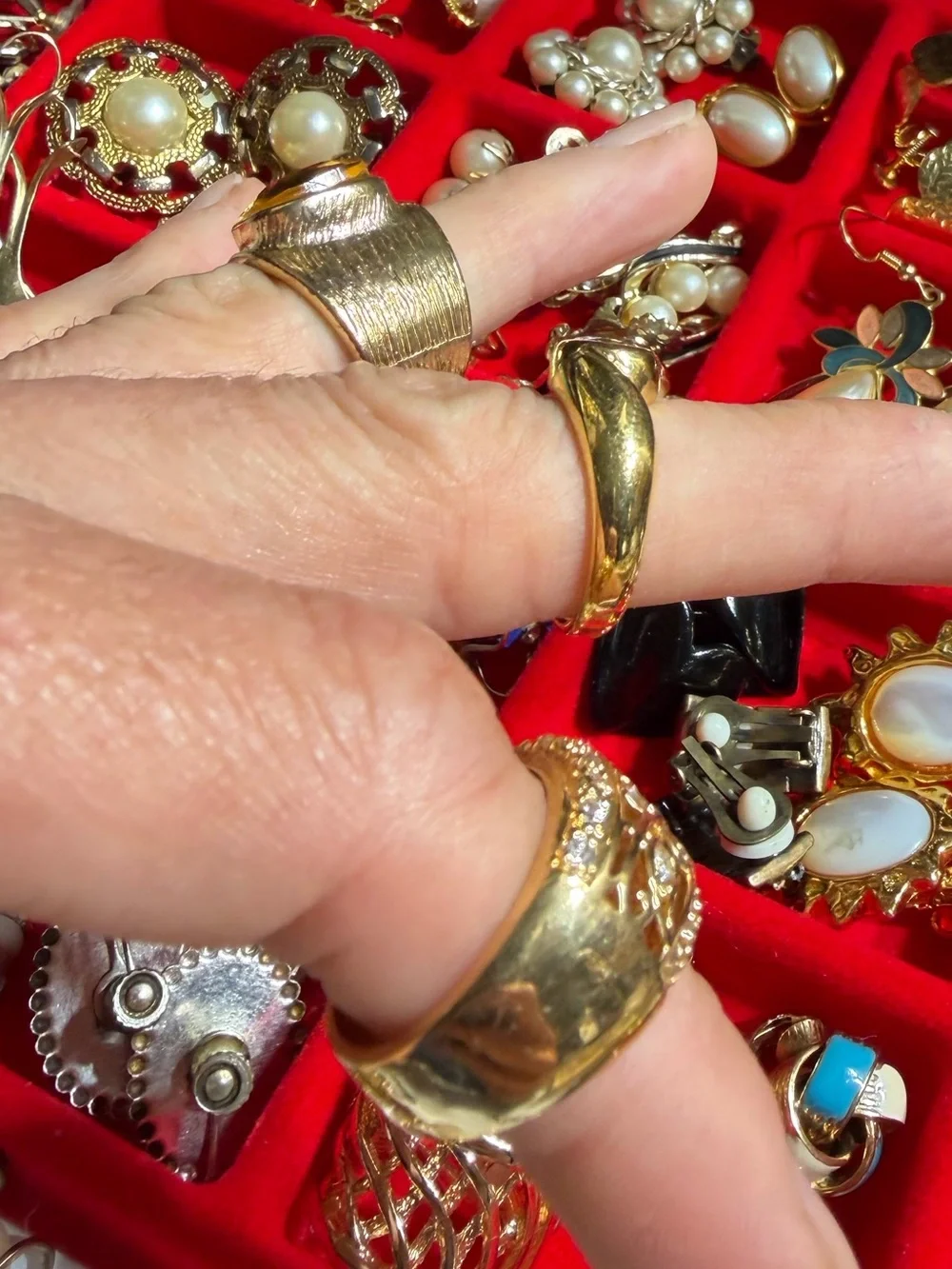 Three Rings For The Price Of One Sizes 6.75, 7, 7